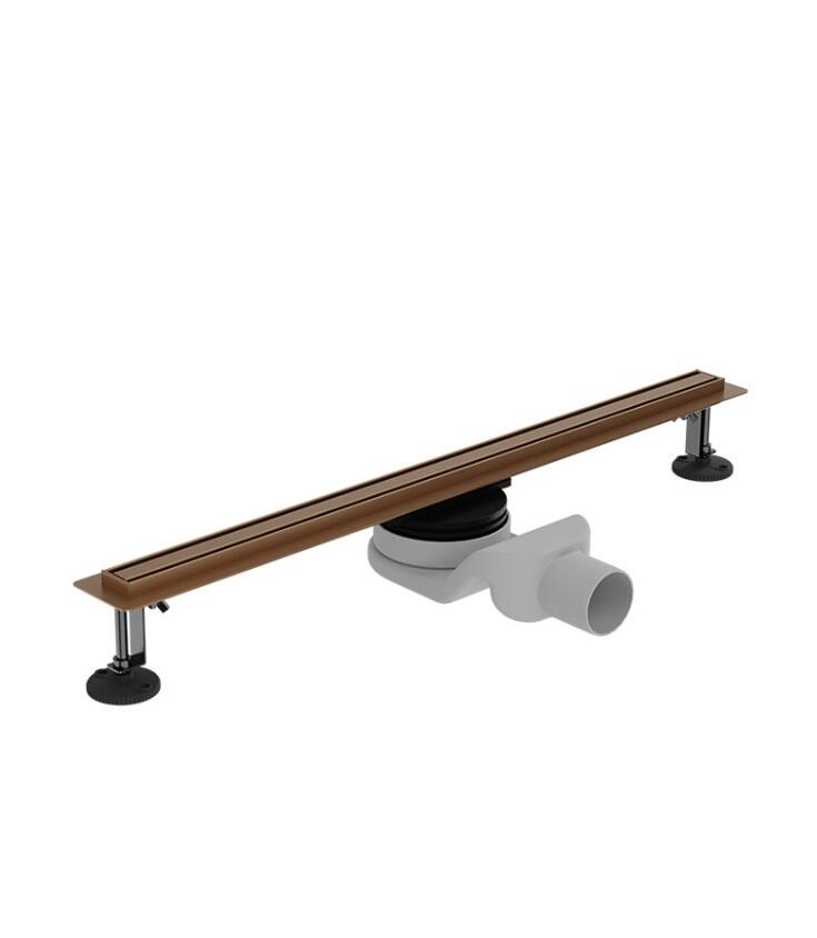 Линеен Сифон SLIM BRUSHED COPPER
