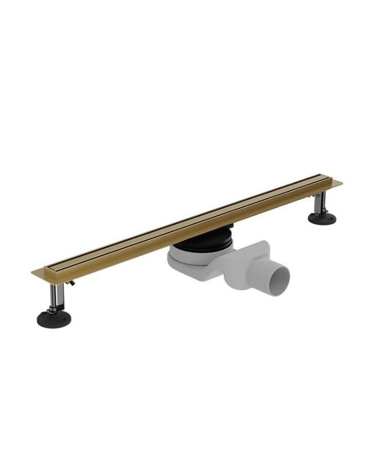 Линеен Сифон SLIM BRUSHED GOLD